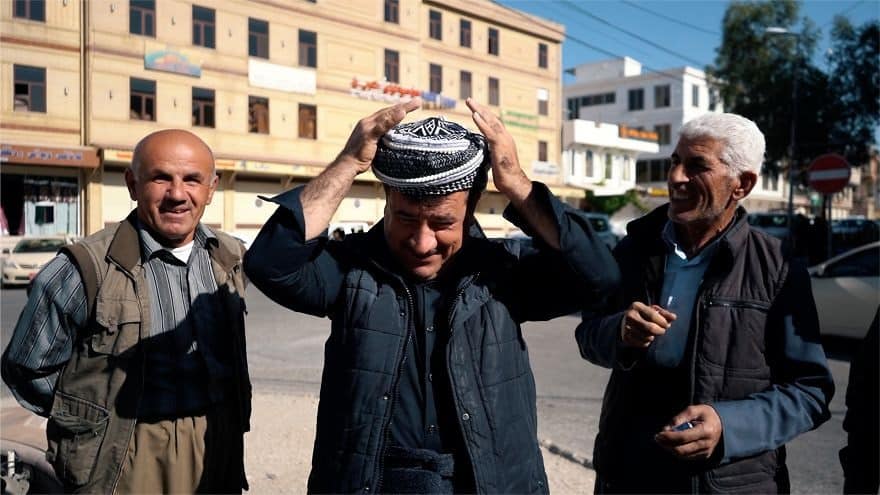 شاب أوروبي يزور كردستان العراق