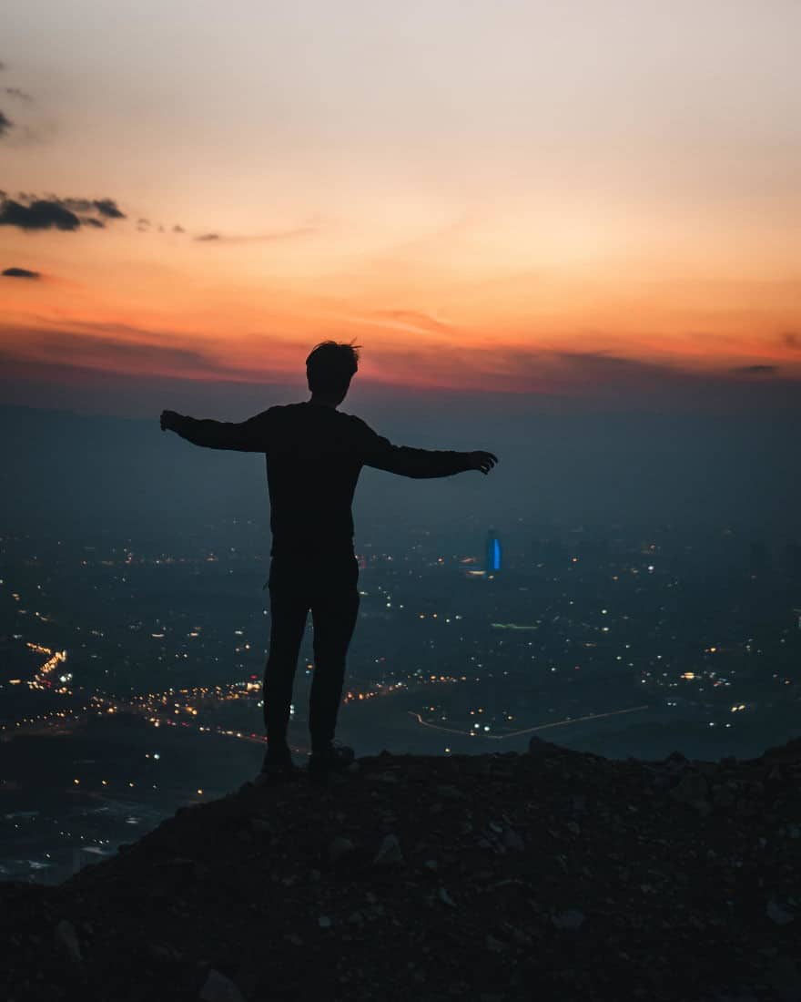 شاب أوروبي يزور كردستان العراق