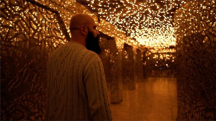شاب أوروبي يزور كردستان العراق