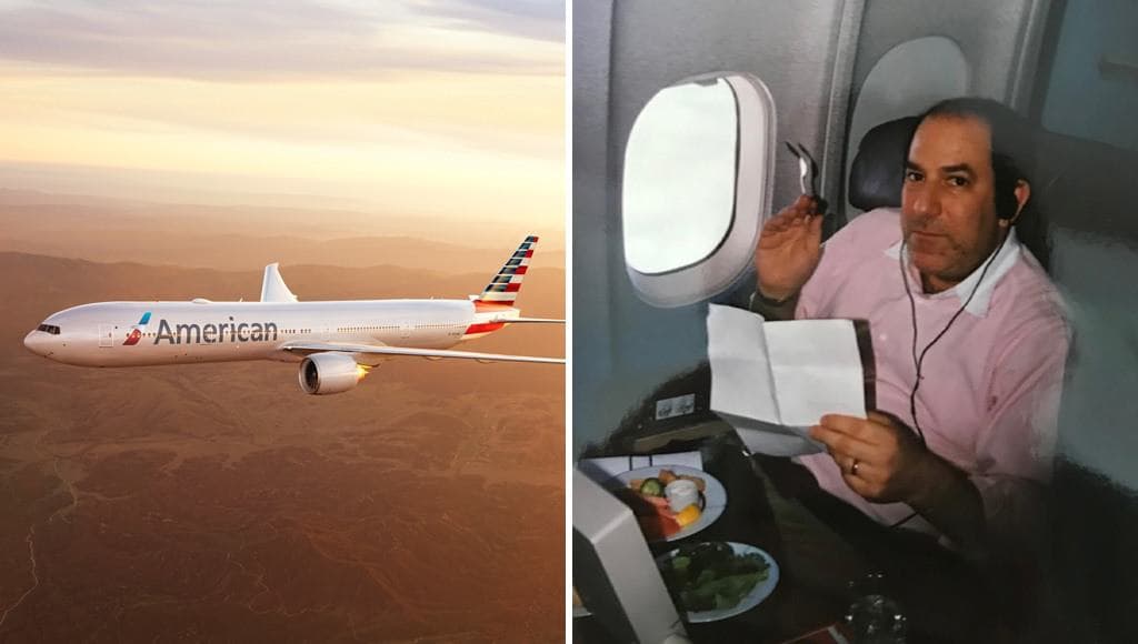 طائرة تابعة لشركة American Airlines للخطوط الجوية
