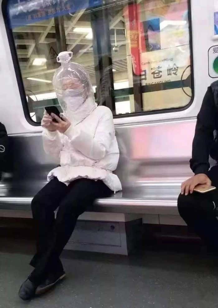 قناع حماية طبية تقليدي