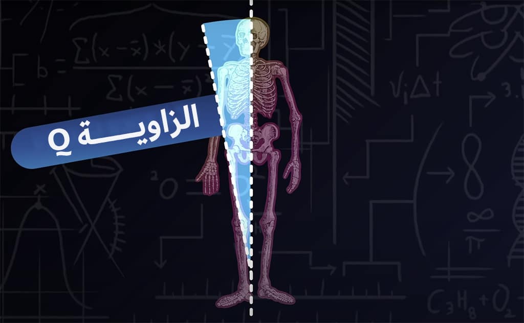 الزاوية Q