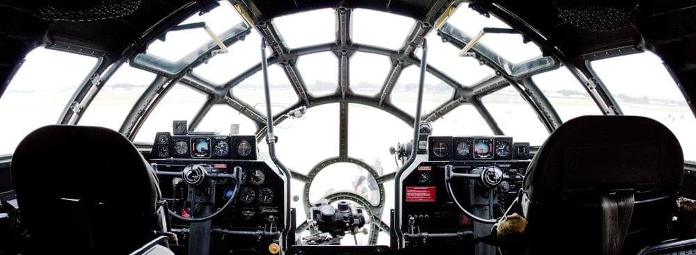 مقصورة قيادة طائرة B-29