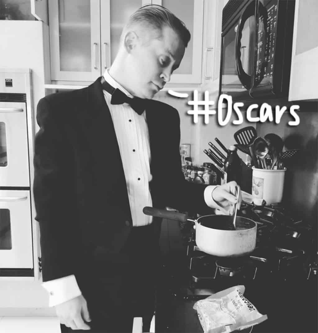 Macaulay Culkin ليلة حفل توزيع جوائز الأوسكار.