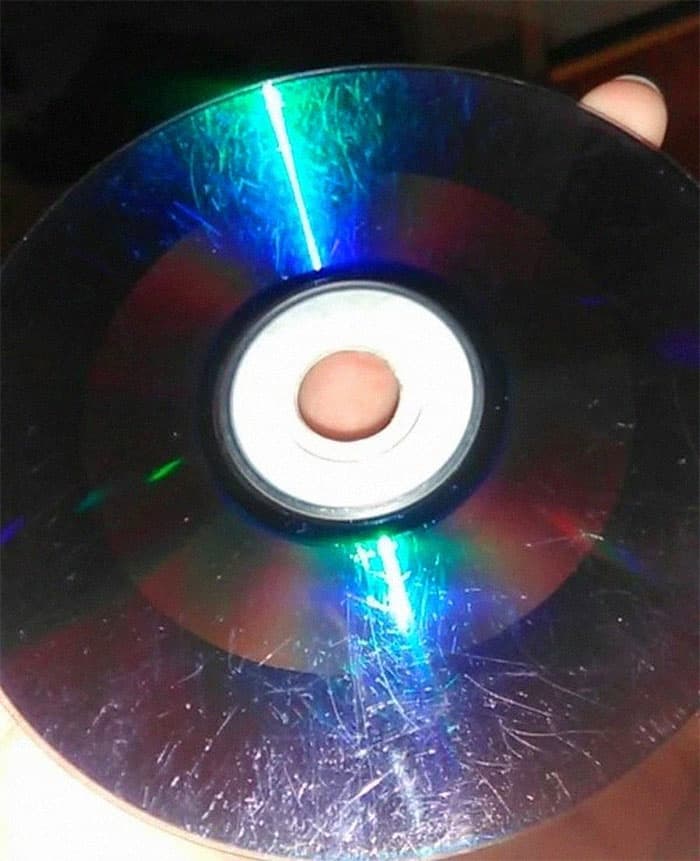قرص مخدوش