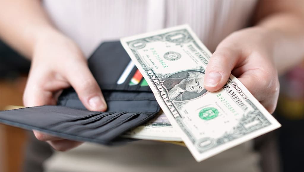 ورقة نقدية من فئة واحد دولار