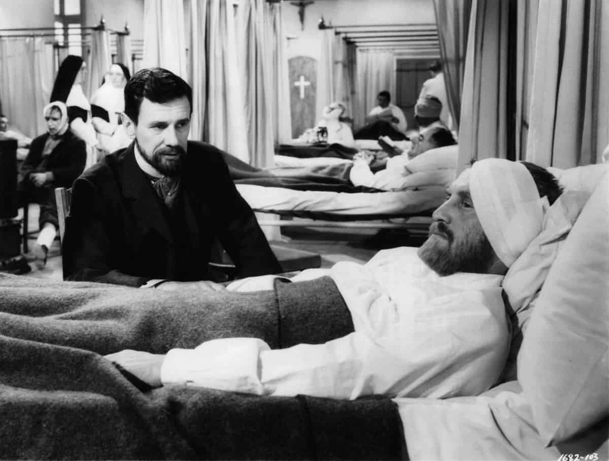 مشهد من فيلم سيرة ذاتية يروي صة حياة الفنان فان جوخ