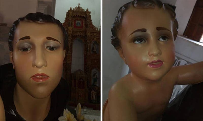 عملية ترميم فظيعة