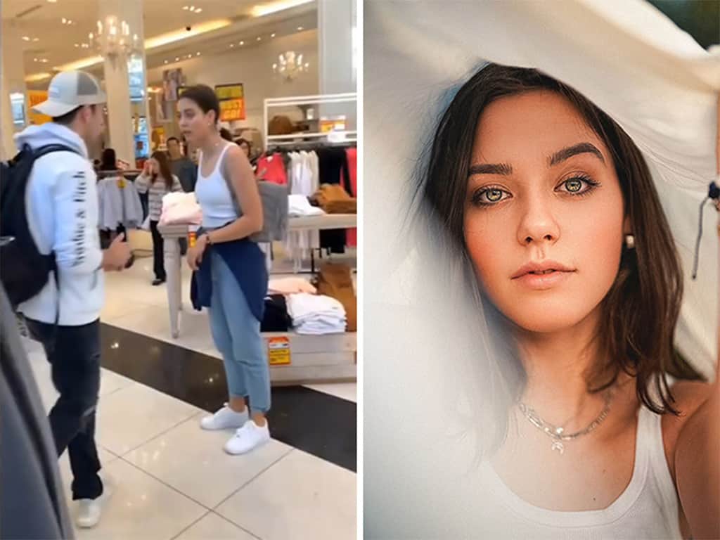 مصور فوتوغرافي يلتقط صورا احترافية للغرباء في الشارع