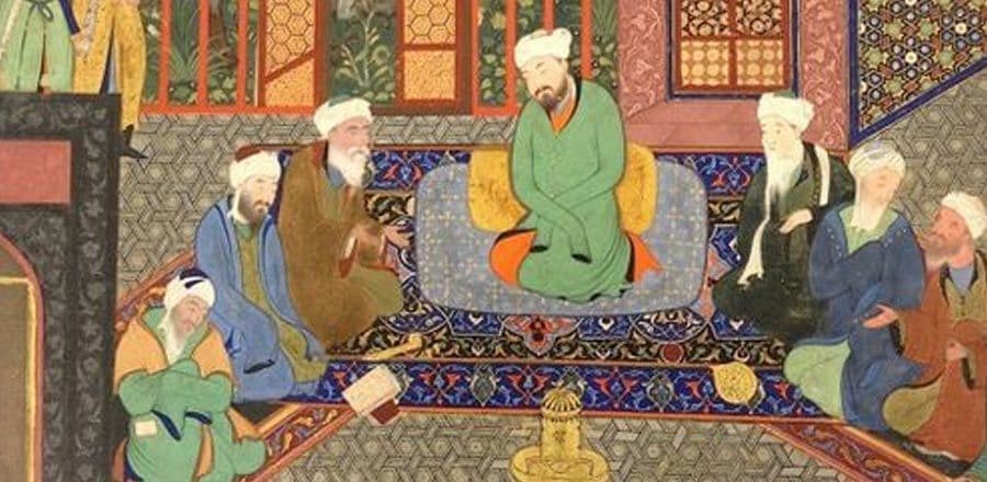 جلال الدين الرمي وبرهان الدين محقق الترمذي