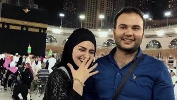 خطبة أمام الكعبة