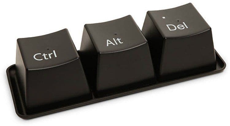 ALT+CTRL+DEL