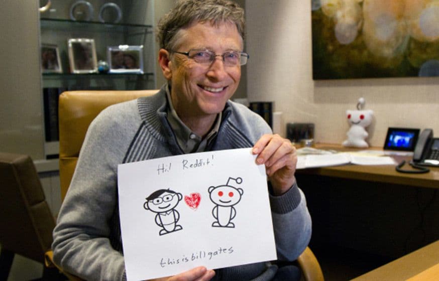 بيل غايتس، اسألني أي شيء - Reddit AMA