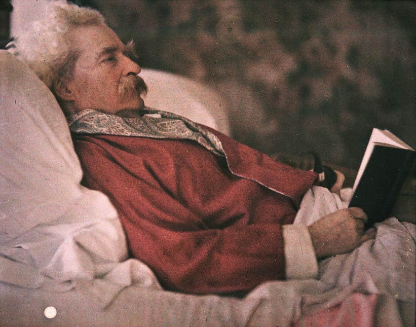 أوتوكروم مارك تواين، سنة 1908