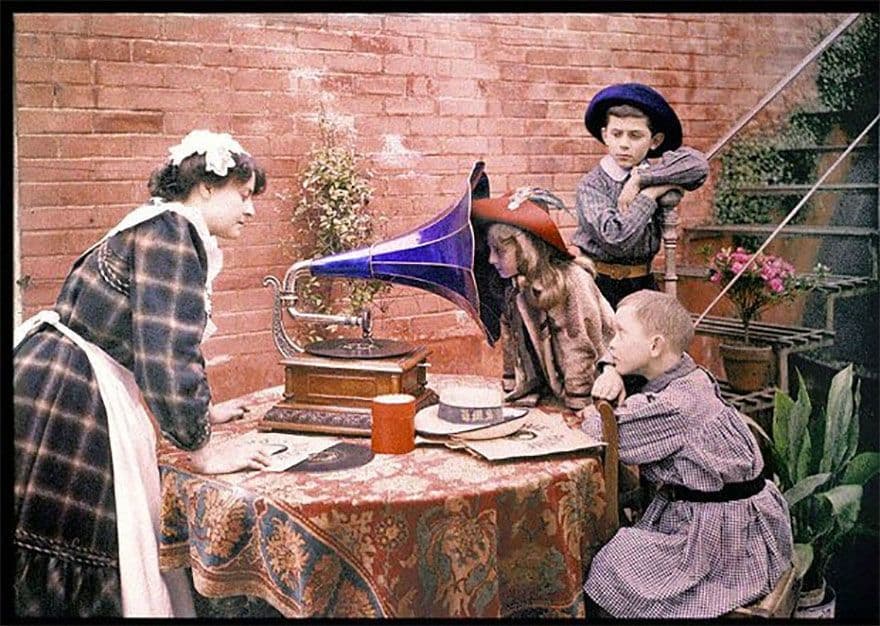أوتوكروم من طرف ”إيثالدريدا جانيت لانغ“، سنة 1912