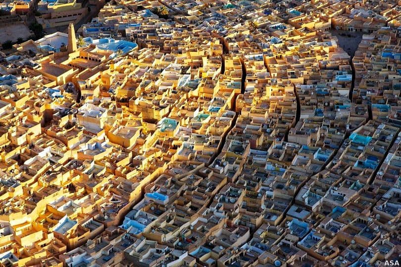 مدينة (بني يزقن) في وادي ميزاب