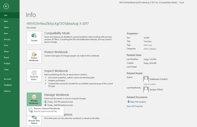 برنامج (إكسل) Excel