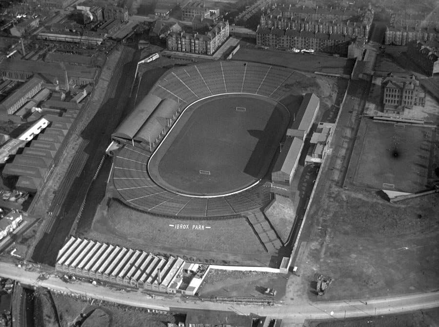 ملعب Ibrox Park، غلاسكو، اسكوتلندا