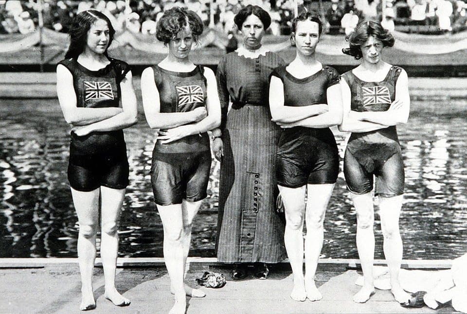 فريق السباحة البريطاني في أولمبياد عام 1912
