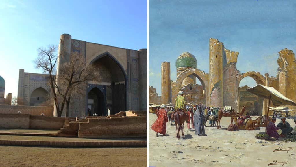 مباني سمرقند التاريخية