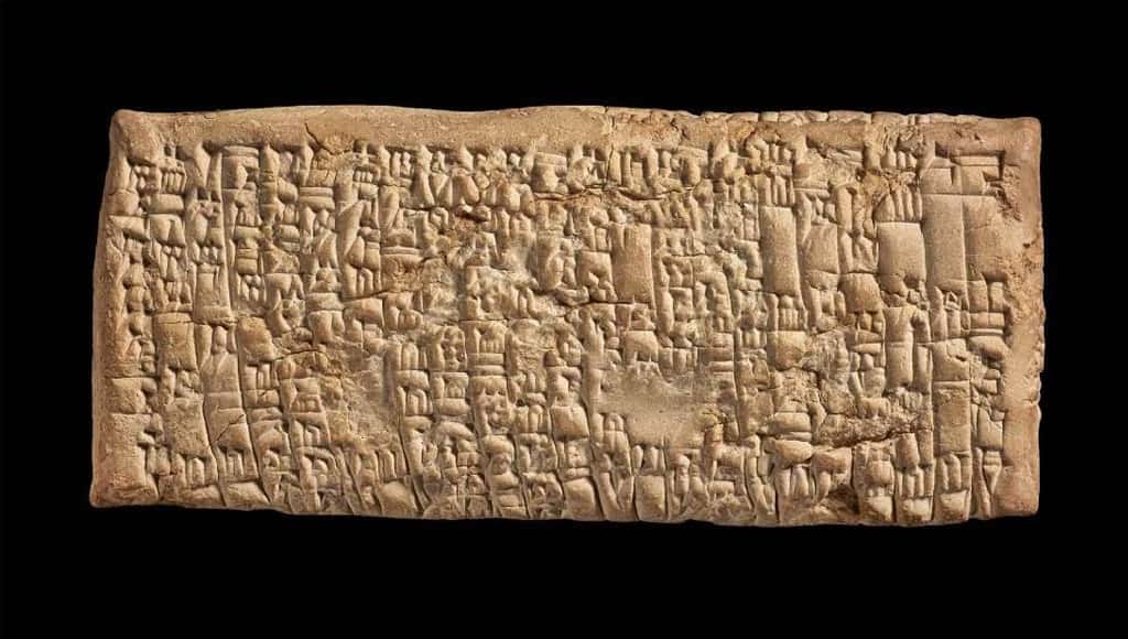 لوح طيني أثري يعبر عن أقدم رسالة شكوى من زبون في التاريخ