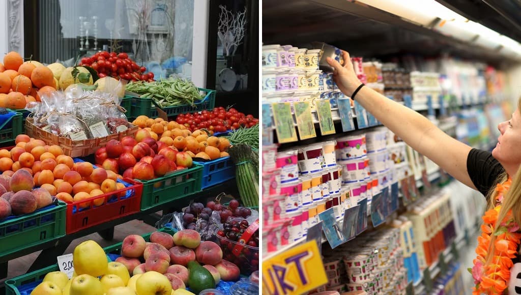 محلات البقالة