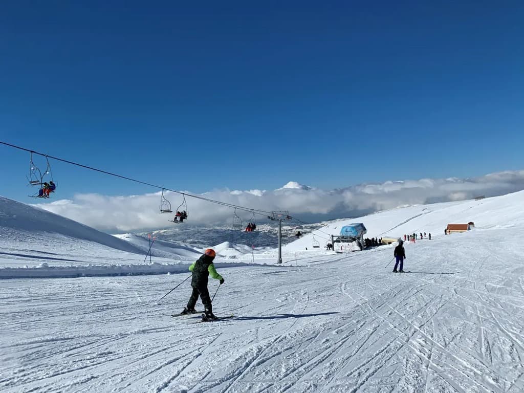 طريق مستقيم نسبياً في مرتفعات «مزار كفردبيان».