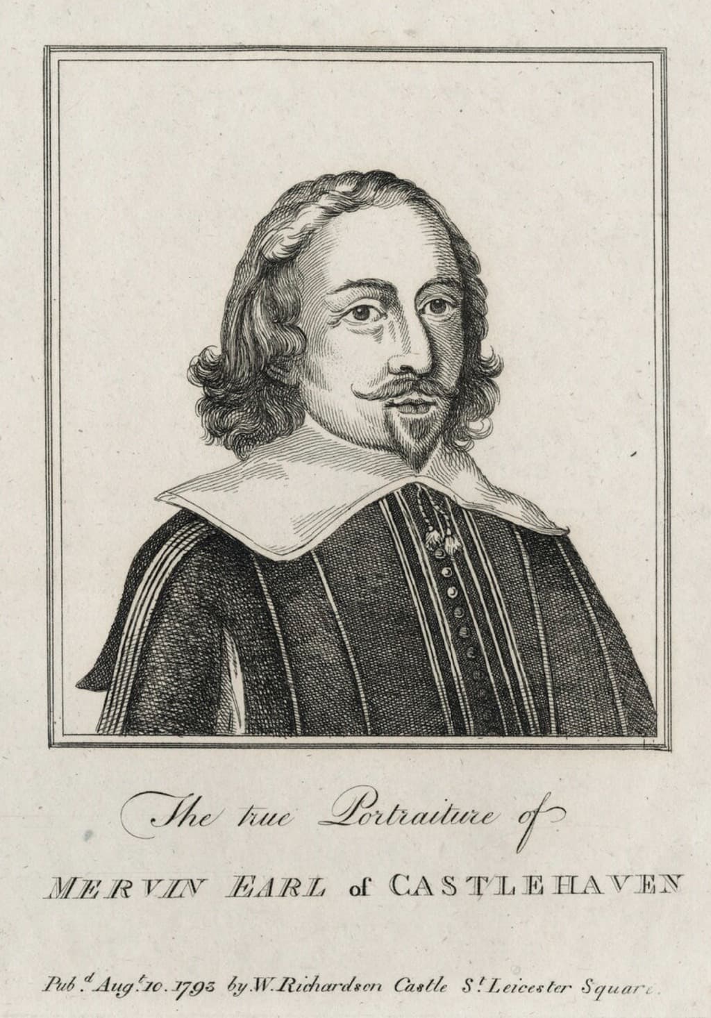 ميرفن تاتشت، الإيرل الثاني لـ(كاسلهيفن). صورة: National Portrait Gallery - London