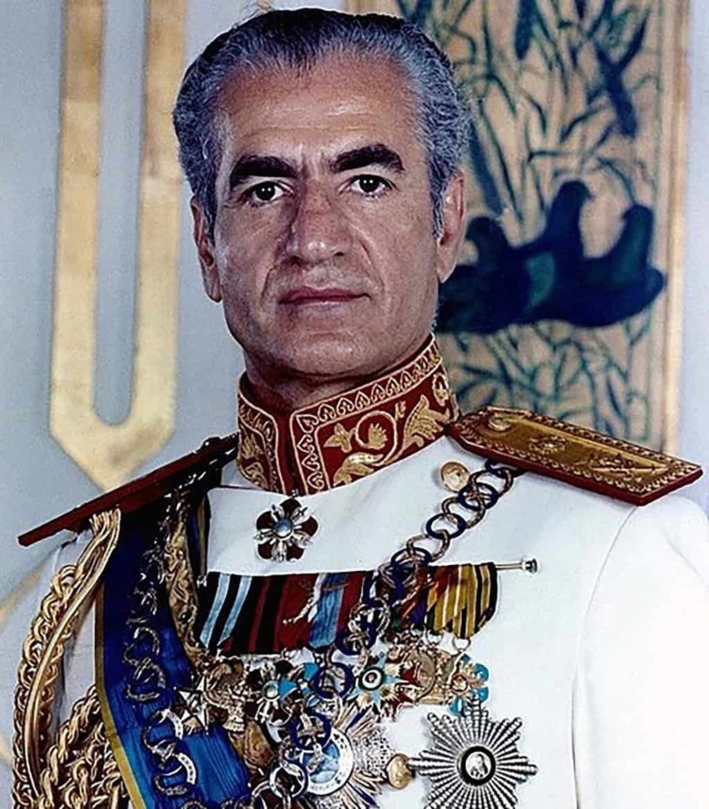 محمد رضا بهلوي، آخر شاه لإيران (1979). ويكيميديا كومونز