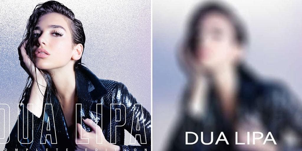 غلاف ألبوم Dua Lipa