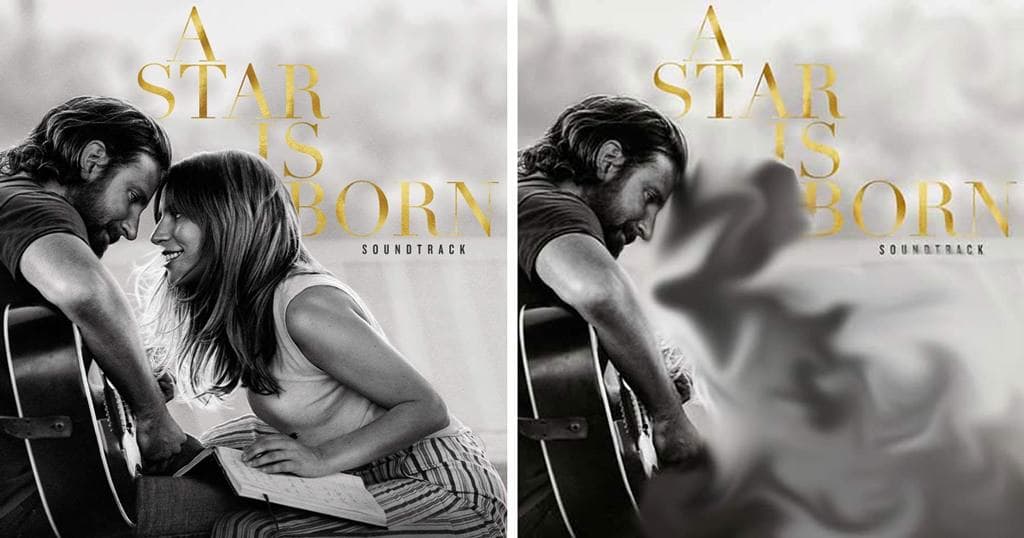 غلاف ألبوم الموسيقى ال A Star Is Born