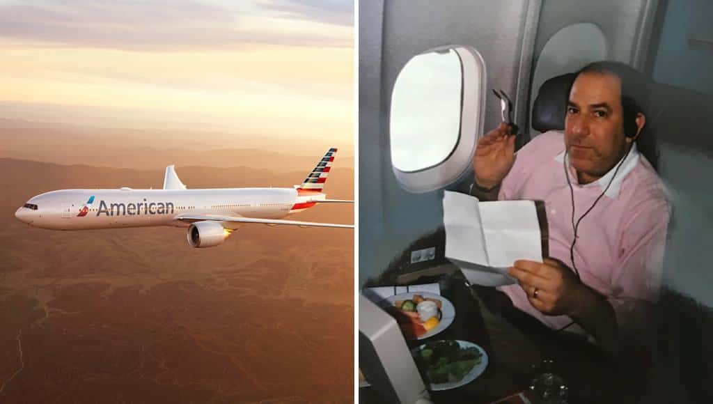 طائرة تابعة لشركة American Airlines للخطوط الجوية