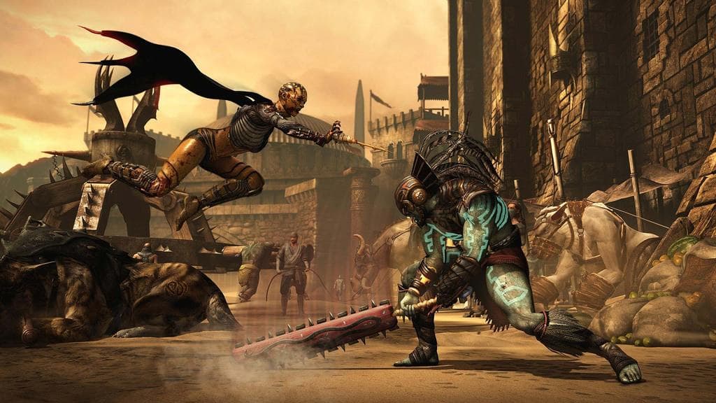 مشهد من لعبة Mortal Kombat X