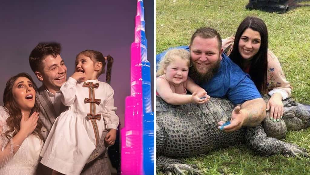 أكثر حفلات كشف جنس المولود جموحاً على الإطلاق، وإضاءة برج خليفة ليس الوحيد