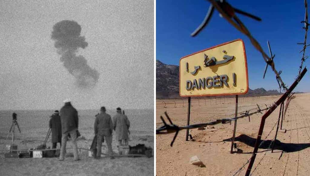 هل سمعت بالتجارب النووية التي أجرتها فرنسا في بلدتي رقان وعين إيكر الجزائريتين؟