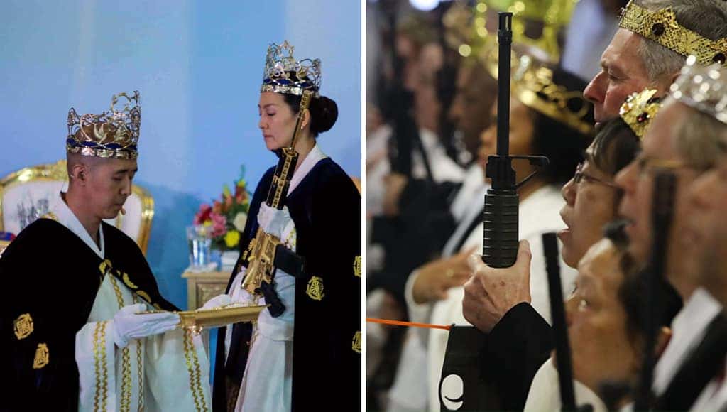 تعرّف على المونيين: هذه الطائفة المسيحية المدججة بالأسلحة والساعية لتسليح مسيحيي العالم للدفاع عن مملكة الرب