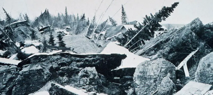 زلزال الاسكا عام 1964