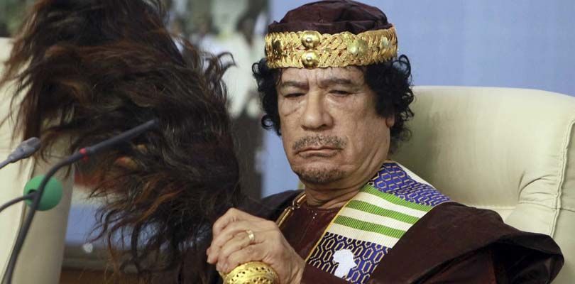 معمر القذافي أغنى رجل في العالم