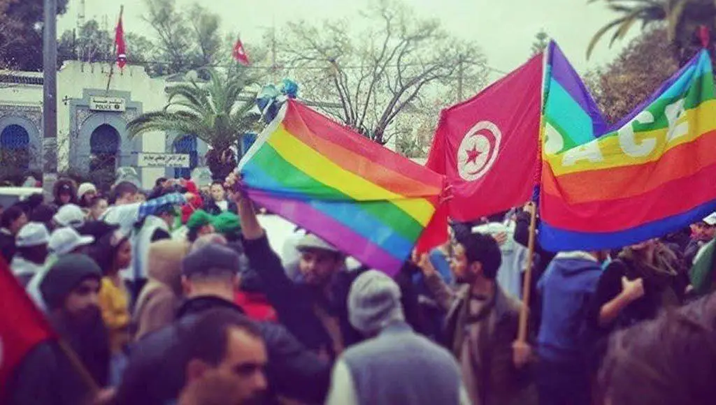 وقفة احتجاجية للمثليين الجنسيين بتونس