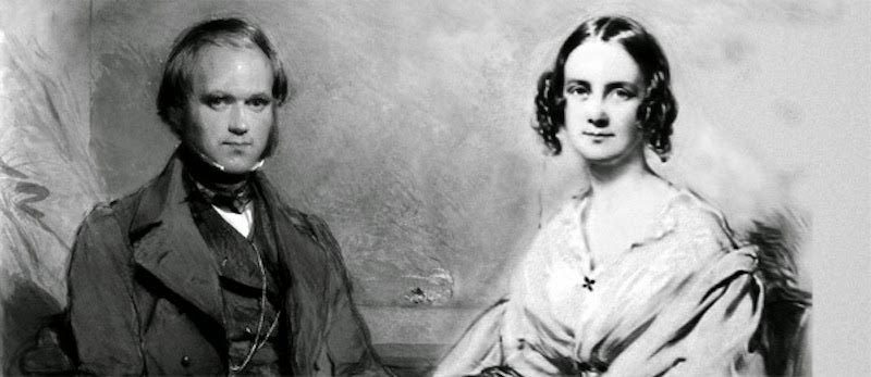 تشارلز داروين وابنة عمه إيما ويدجوود داروين