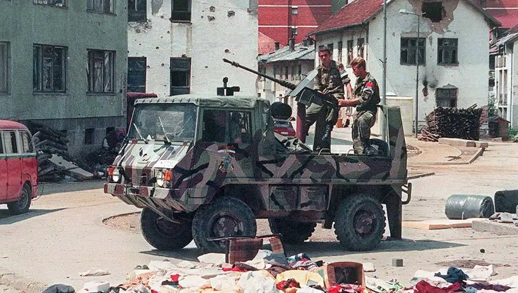 قوات صرب البوسنة في سربرينتسا