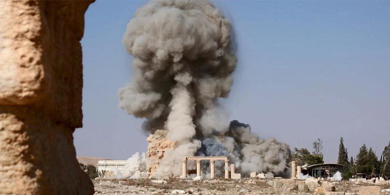 تفجير تدمر داعش