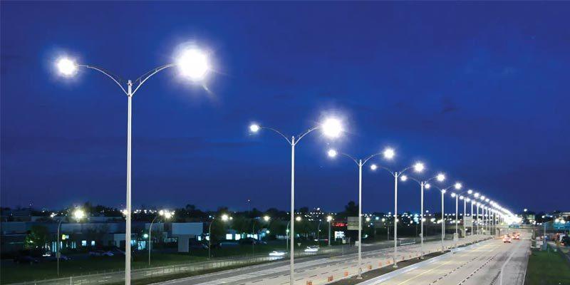 مصابيح إنارة للشوارع من نوع LED