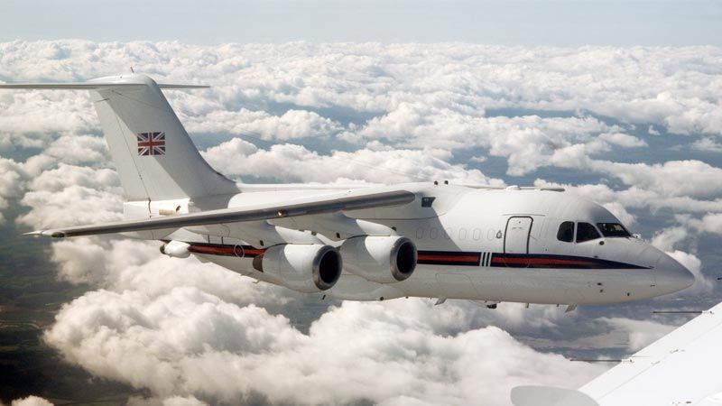 الطائرة الملكية للمملكة المتدةمن طراز BAe 146