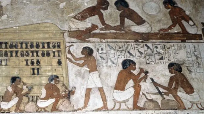 العمال المصريون القدماء