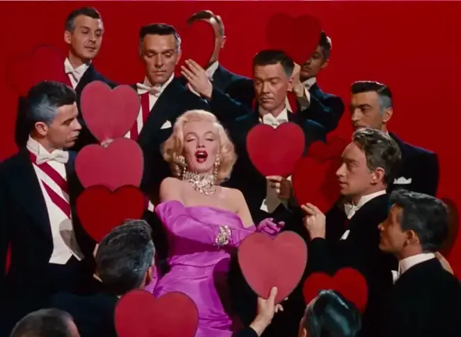 فيلم ”Gentlemen Prefer Blondes“ سنة (1953)