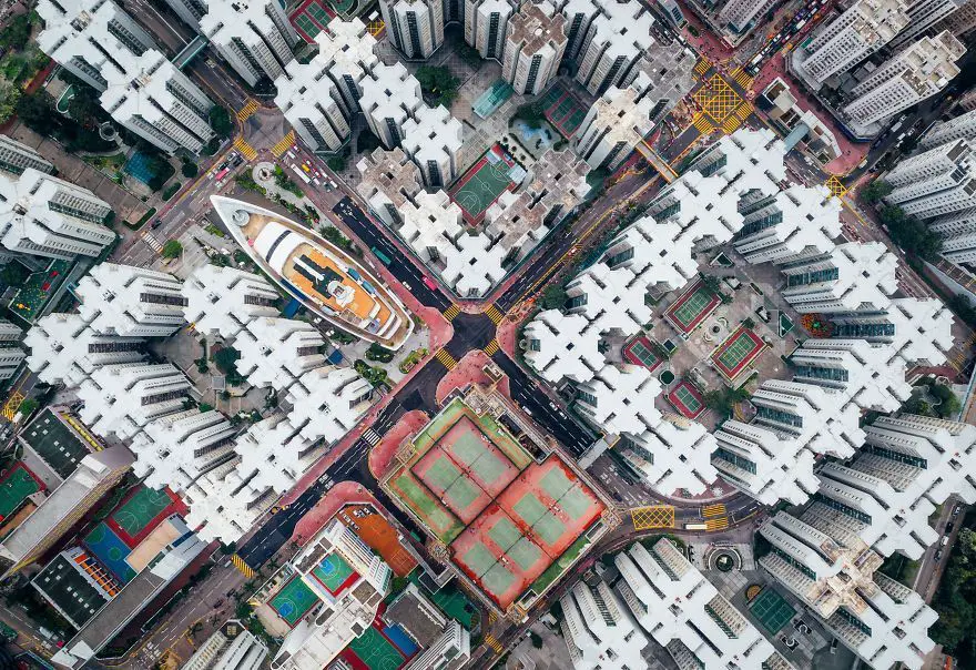 ”المدينة المسورة“، في هونغ كونغ للمصور Andy Yeung