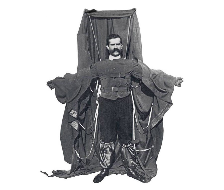 مخترع مظلة المعطف (فرانز رايشلت) Franz Reichelt