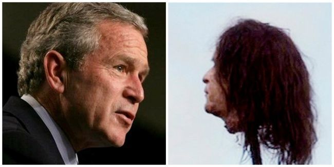 رأس جورج بوش على رمح في مسلسل صراع العروش