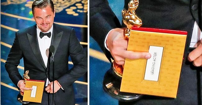 حصول ”ليوناردو دي كابريو“ على جائزة الأوسكار لأول مرة